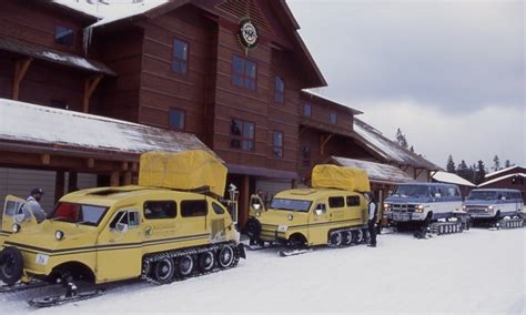 snowcoach tours west yellowstone mt